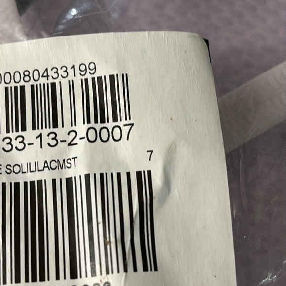 New in packaging Old Navy Lavender and Gray Glitter Women's SIZE 7 Flip flops. - Picture 7 of 9